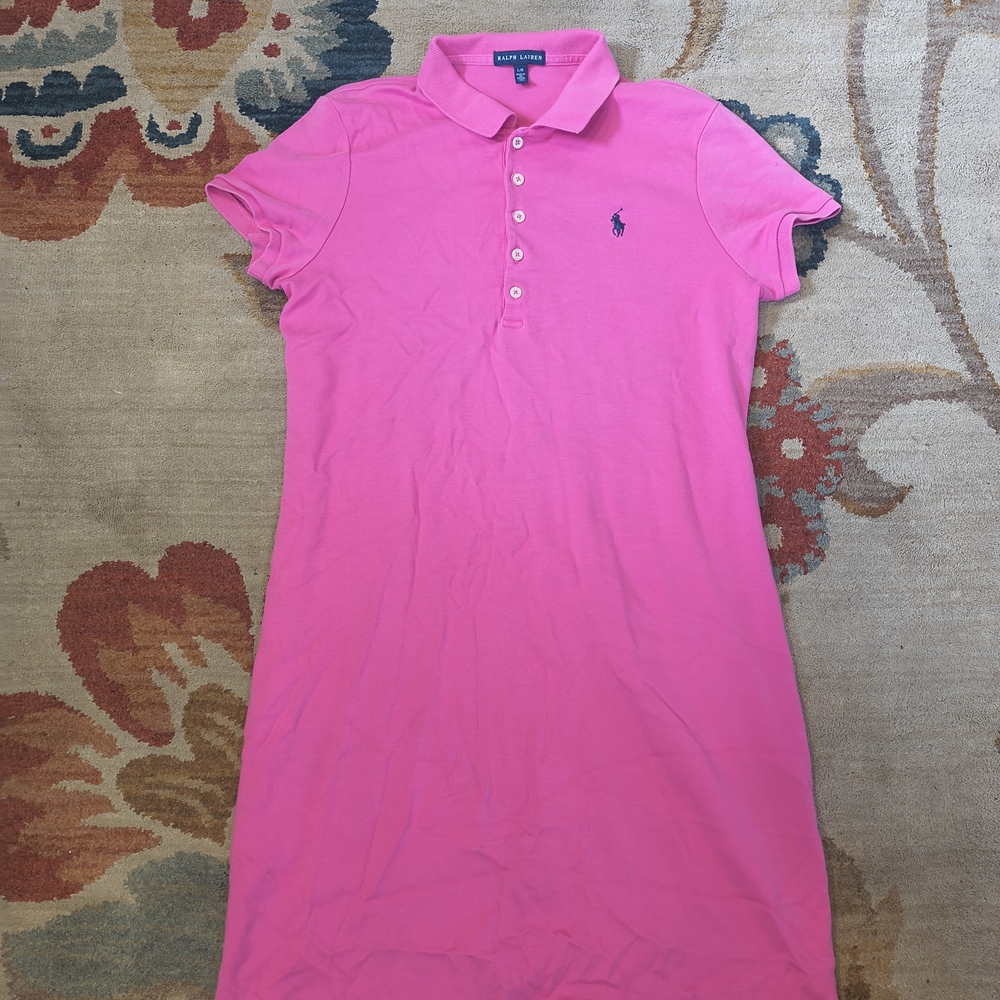 Polo by Ralph Lauren Pink Polo Dress